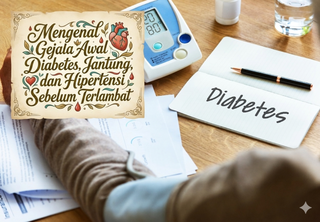 Mengenal Gejala Awal Diabetes, Jantung, dan Hipertensi Sebelum Terlambat