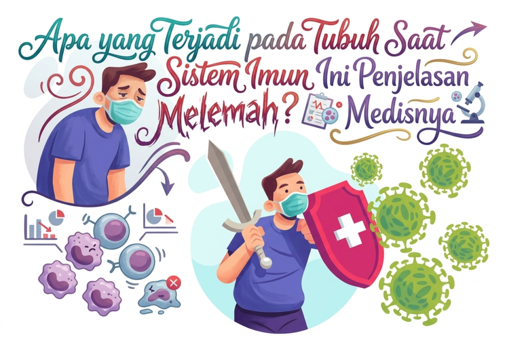 Apa yang Terjadi pada Tubuh Saat Sistem Imun Melemah? Ini Penjelasan Medisnya