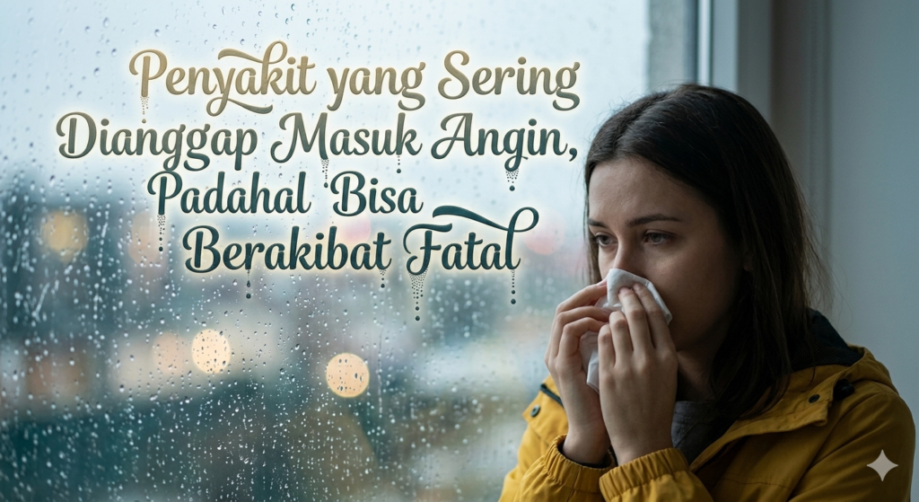 Penyakit yang Sering Dianggap Masuk Angin, Padahal Bisa Berakibat Fatal