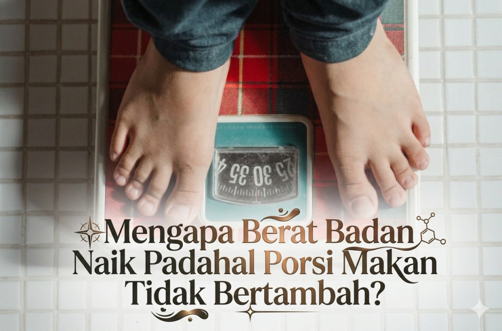 Mengapa Berat Badan Naik Padahal Porsi Makan Tidak Bertambah?