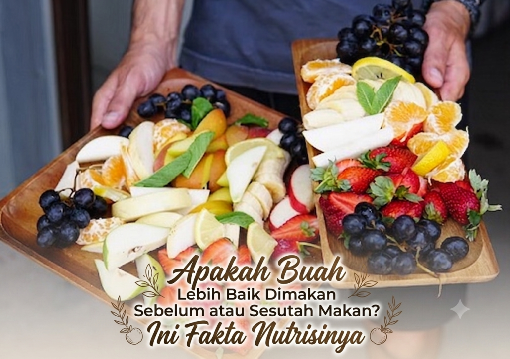 Apakah Buah Lebih Baik Dimakan Sebelum atau Sesudah Makan? Ini Fakta Nutrisinya