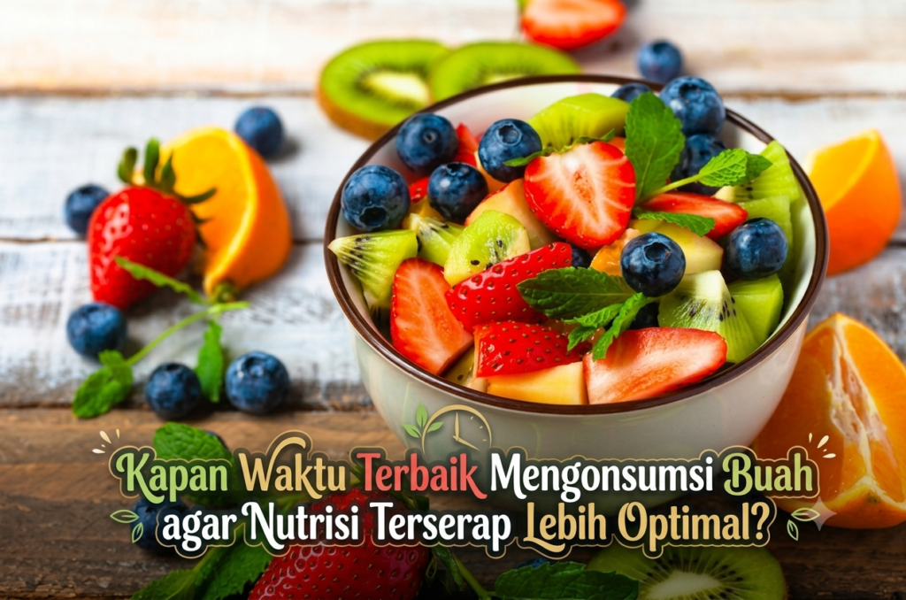 Kapan Waktu Terbaik Mengonsumsi Buah agar Nutrisi Terserap Lebih Optimal?