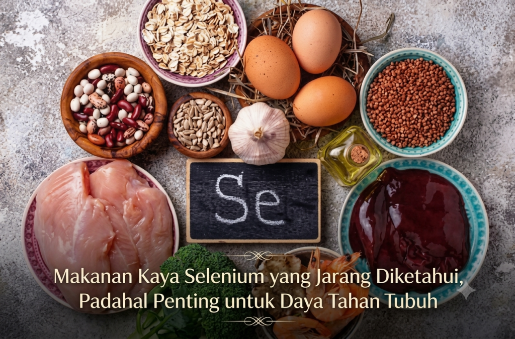 Makanan Kaya Selenium yang Jarang Diketahui, Padahal Penting untuk Daya Tahan Tubuh