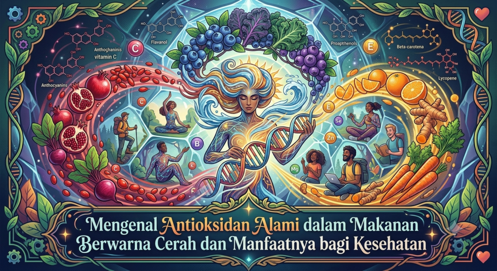 Mengenal Antioksidan Alami dalam Makanan Berwarna Cerah dan Manfaatnya bagi Kesehatan