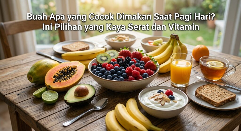 Buah Apa yang Cocok Dimakan Saat Pagi Hari? Ini Pilihan yang Kaya Serat dan Vitamin