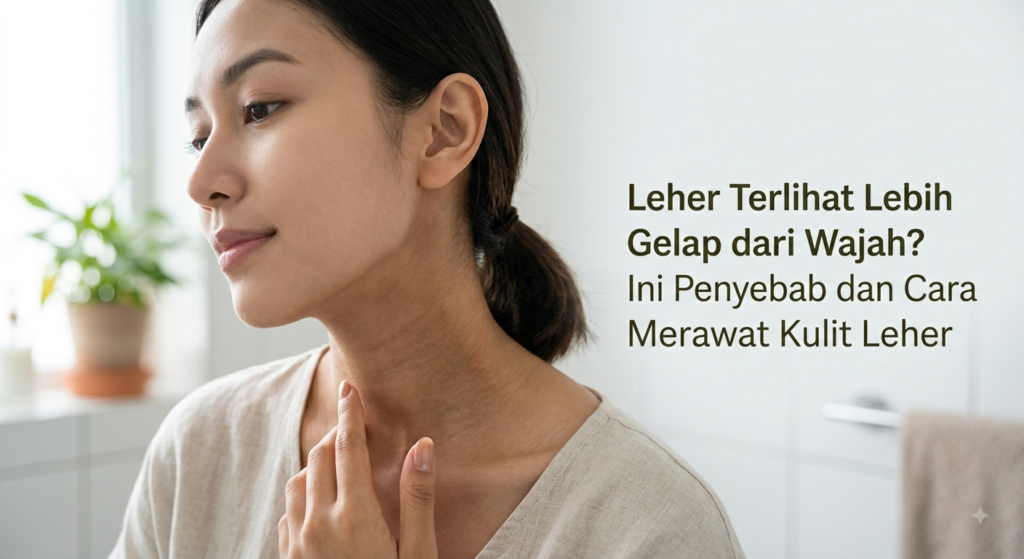 Leher Terlihat Lebih Gelap dari Wajah? Ini Penyebab dan Cara Merawat Kulit Leher