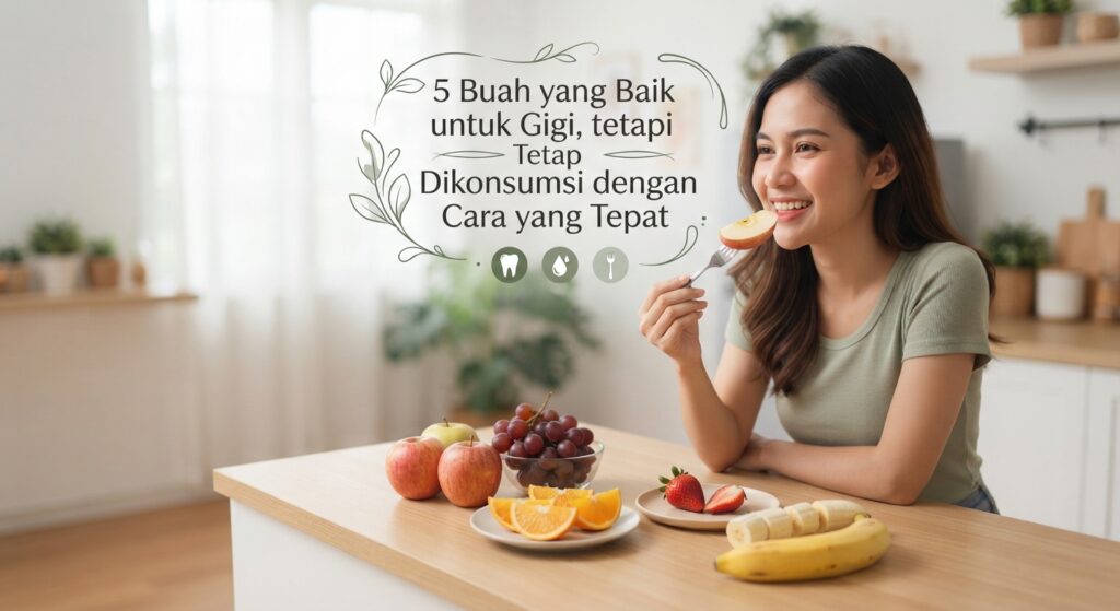 5 Buah yang Baik untuk Gigi, tetapi Tetap Perlu Dikonsumsi dengan Cara yang Tepat