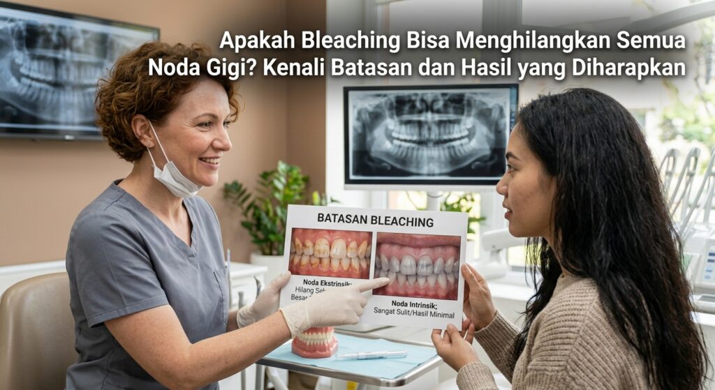 Apakah Bleaching Bisa Menghilangkan Semua Noda Gigi? Kenali Batasan dan Hasil yang Diharapkan