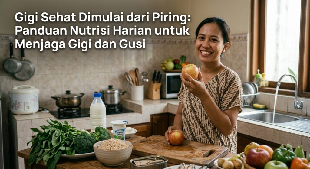Gigi Sehat Dimulai dari Piring: Panduan Nutrisi Harian untuk Menjaga Gigi dan Gusi