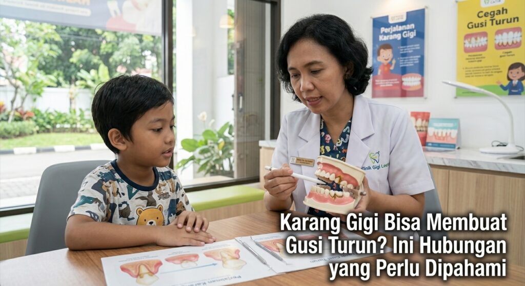 Karang Gigi Bisa Membuat Gusi Turun? Ini Hubungan yang Perlu Dipahami