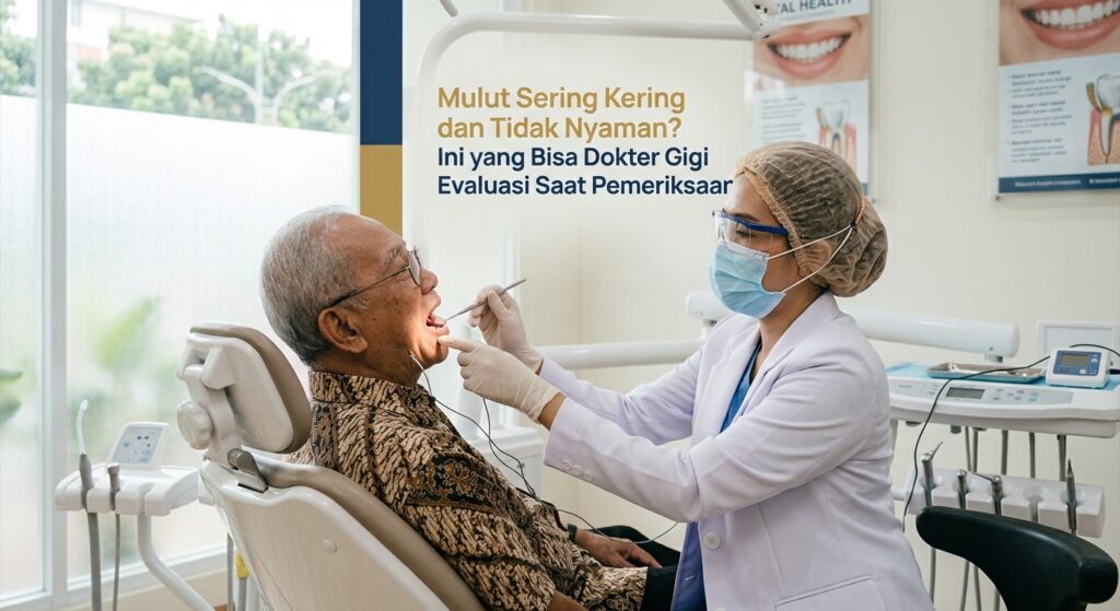 Mulut Sering Kering dan Tidak Nyaman? Ini yang Bisa Dokter Gigi Evaluasi Saat Pemeriksaan