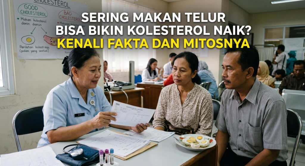 Sering Makan Telur Bisa Bikin Kolesterol Naik? Kenali Fakta dan Mitosnya