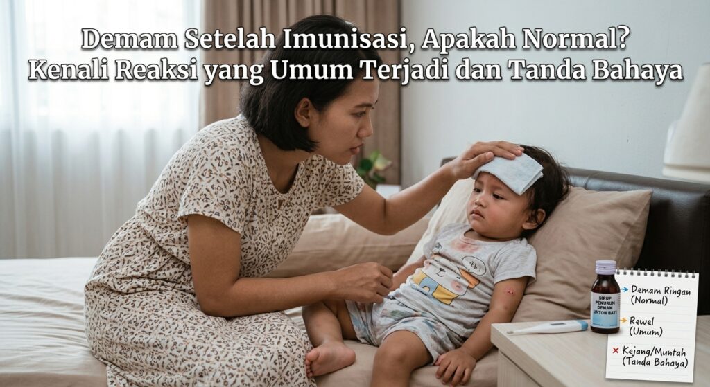 Demam Setelah Imunisasi, Apakah Normal? Kenali Reaksi yang Umum Terjadi dan Tanda Bahaya