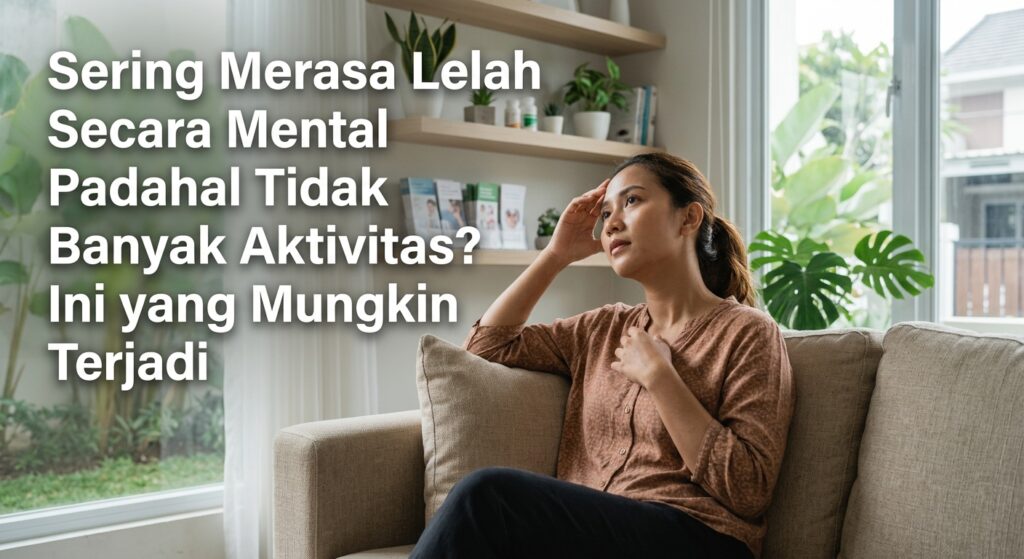 Sering Merasa Lelah Secara Mental Padahal Tidak Banyak Aktivitas? Ini yang Mungkin Terjadi
